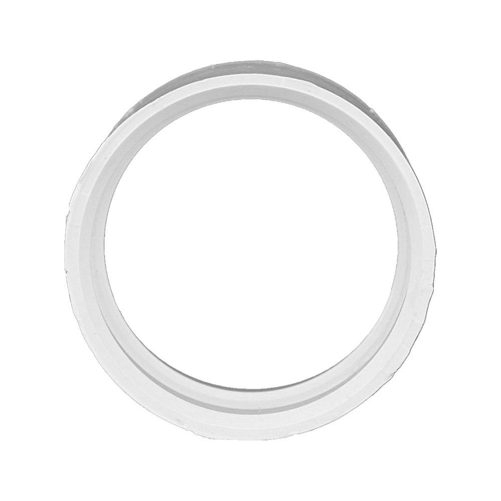 White PVC DWV Coupling 