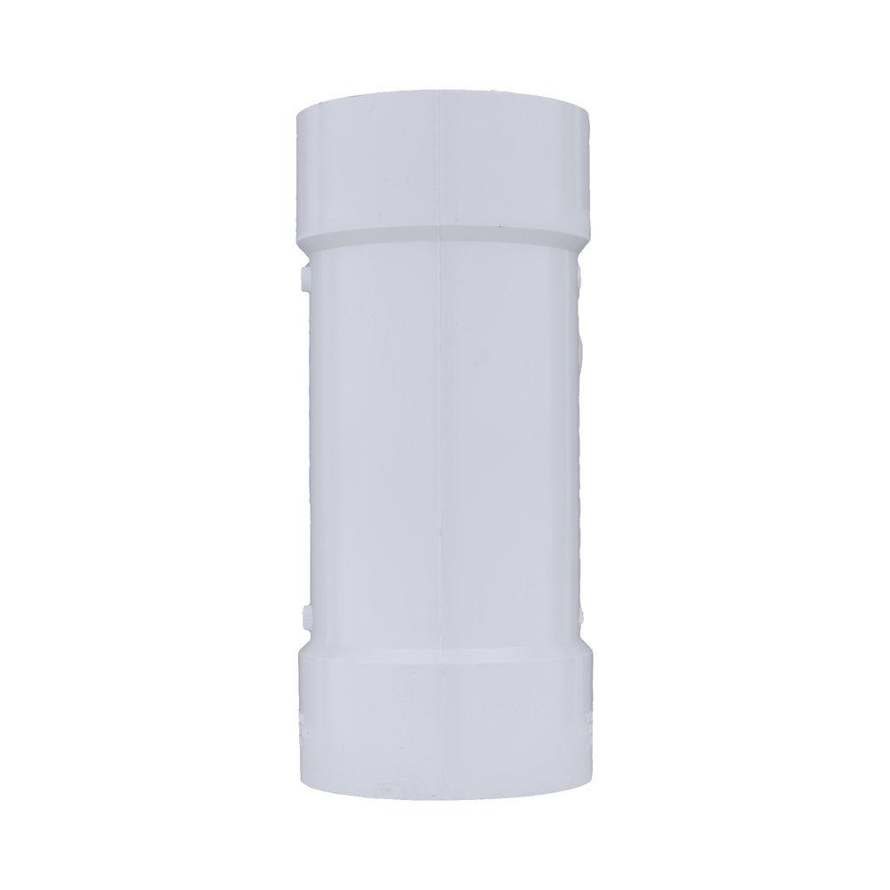 White PVC DWV Coupling 