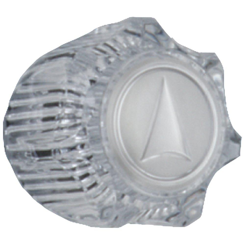 Delta Faucet Clear 3-1/2 in. Brass Handle Kit 