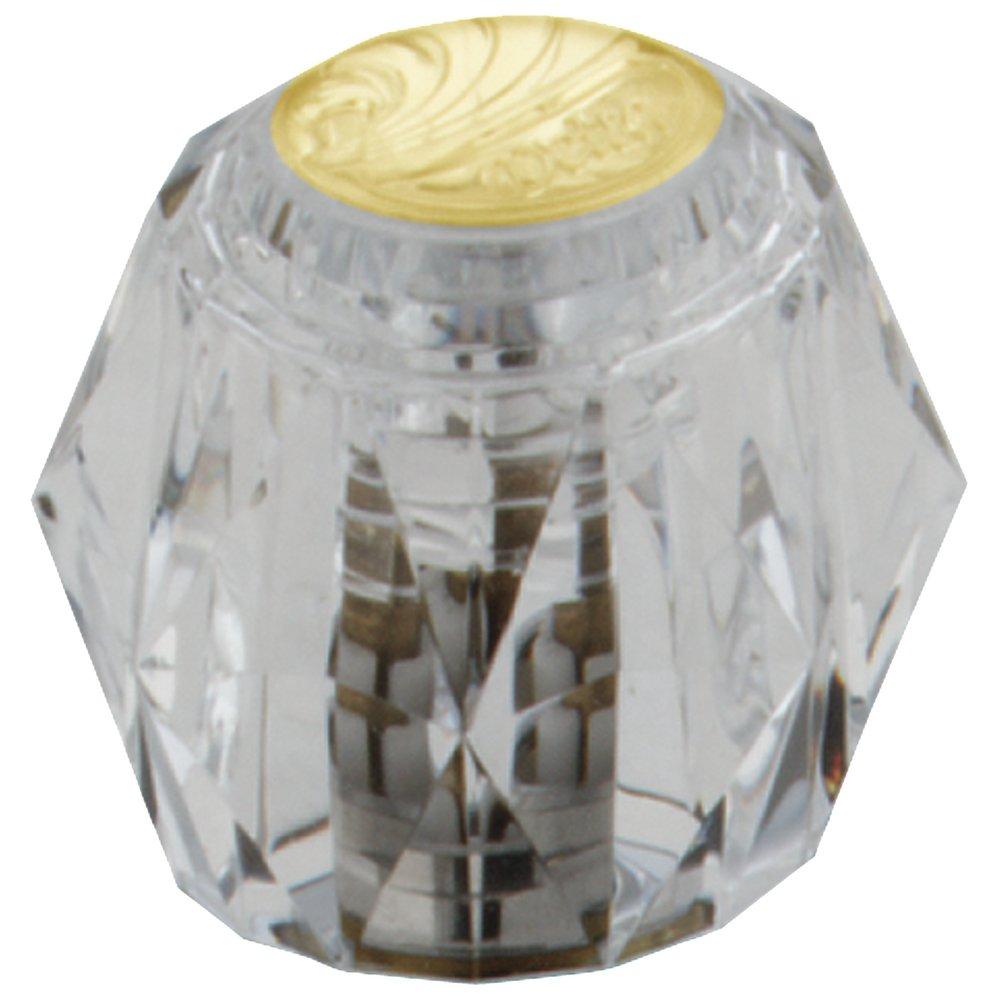 Delta Faucet Polished Brass 7 in. Handle Set 