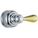 Single Metal Lever Handle Kit Polished Chrome;Brilliance Polished Brass