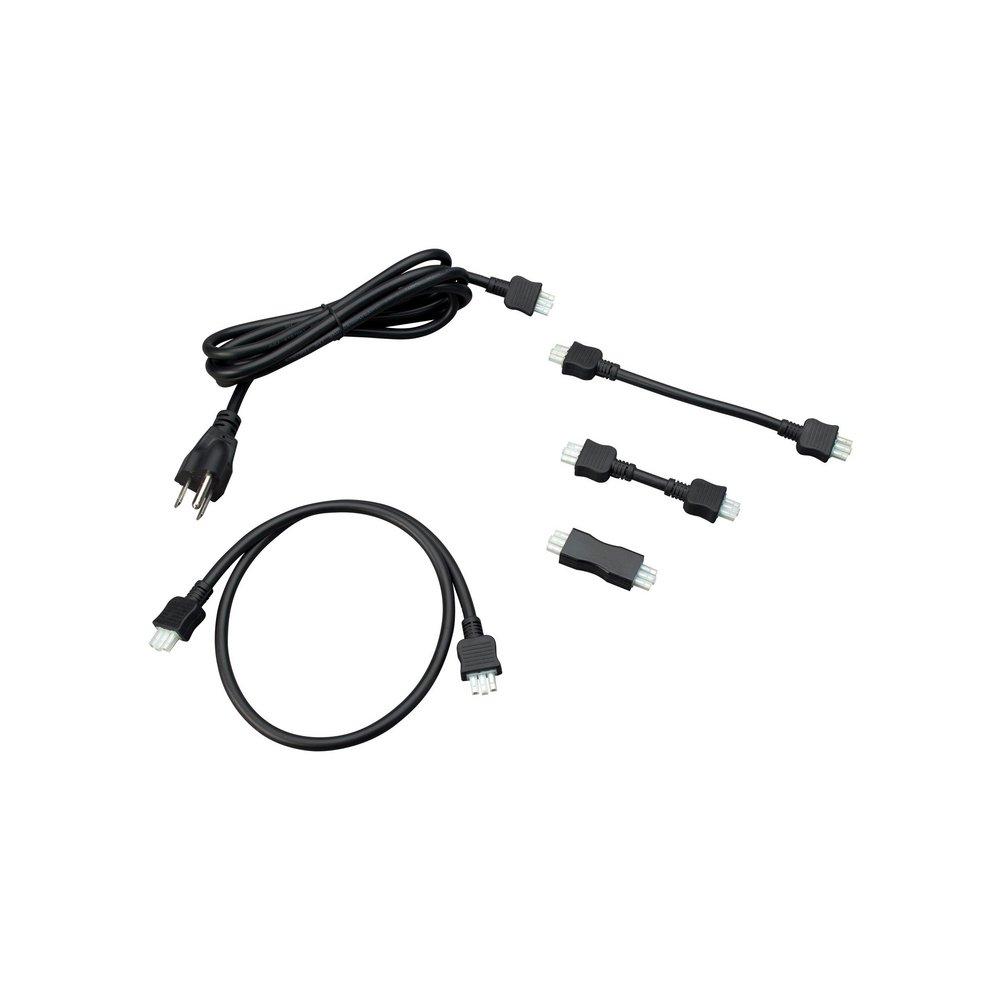 Visual Comfort & Co. Architectural Black LED Jumper Connector in Black 