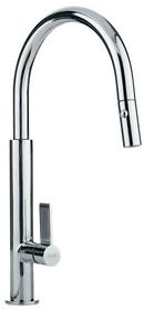 2.2 gpm Mixer Faucet with Pull-Down Spray in Polished Chrome