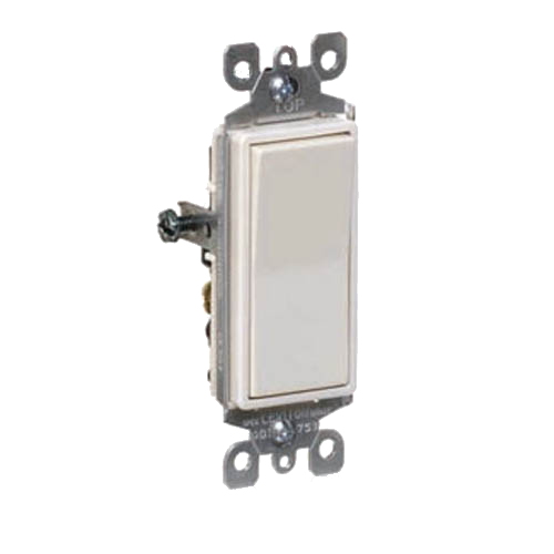 LEVITON White 15A Shop Prime Switch 