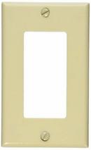 1-Gang Thermoset Nylon Wall Plate in Ivory