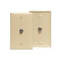 LEVITON Ivory 1 Gang Wall Plate 