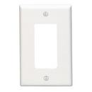 Plastic Wall Plate in White