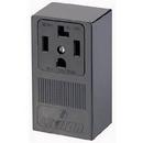 30A 4-Wire Surface Mounting Dryer Receptacle in Black
