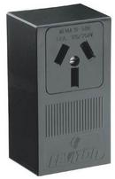 50A Surface Mounting Range Receptacle in Black