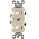 LEVITON Ivory 1-Pole Duplex Switch 