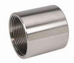 1/8 in. 0.57 OD Threaded 150# 316 Stainless Steel Coupling