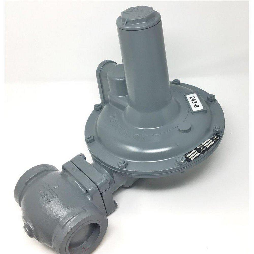 Equipment Controls Black Aluminum Alloy NPT Gas Regulator Valve 