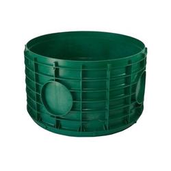 Green 24" Round x 12" High Septic System Tank Riser - Less Lid