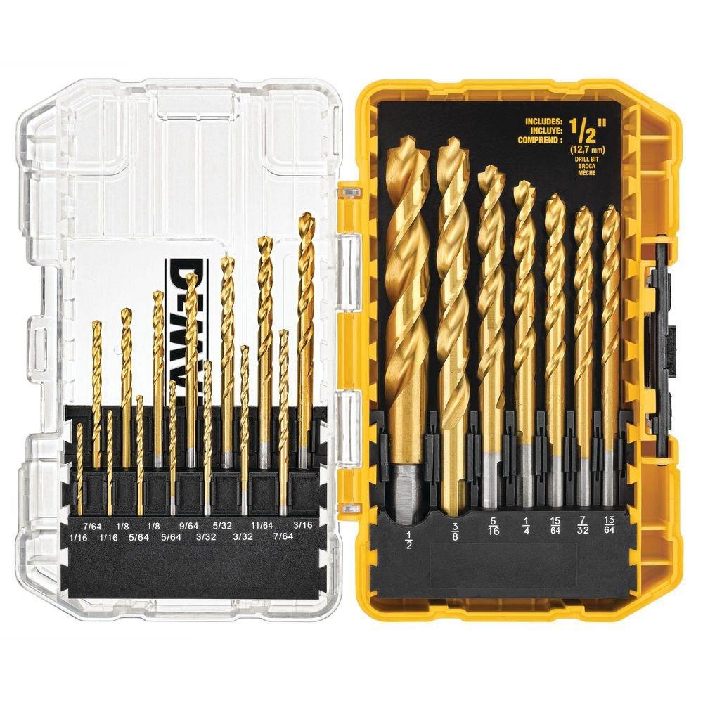 DEWALT 21 Piece Titannium Drill Bit Set 