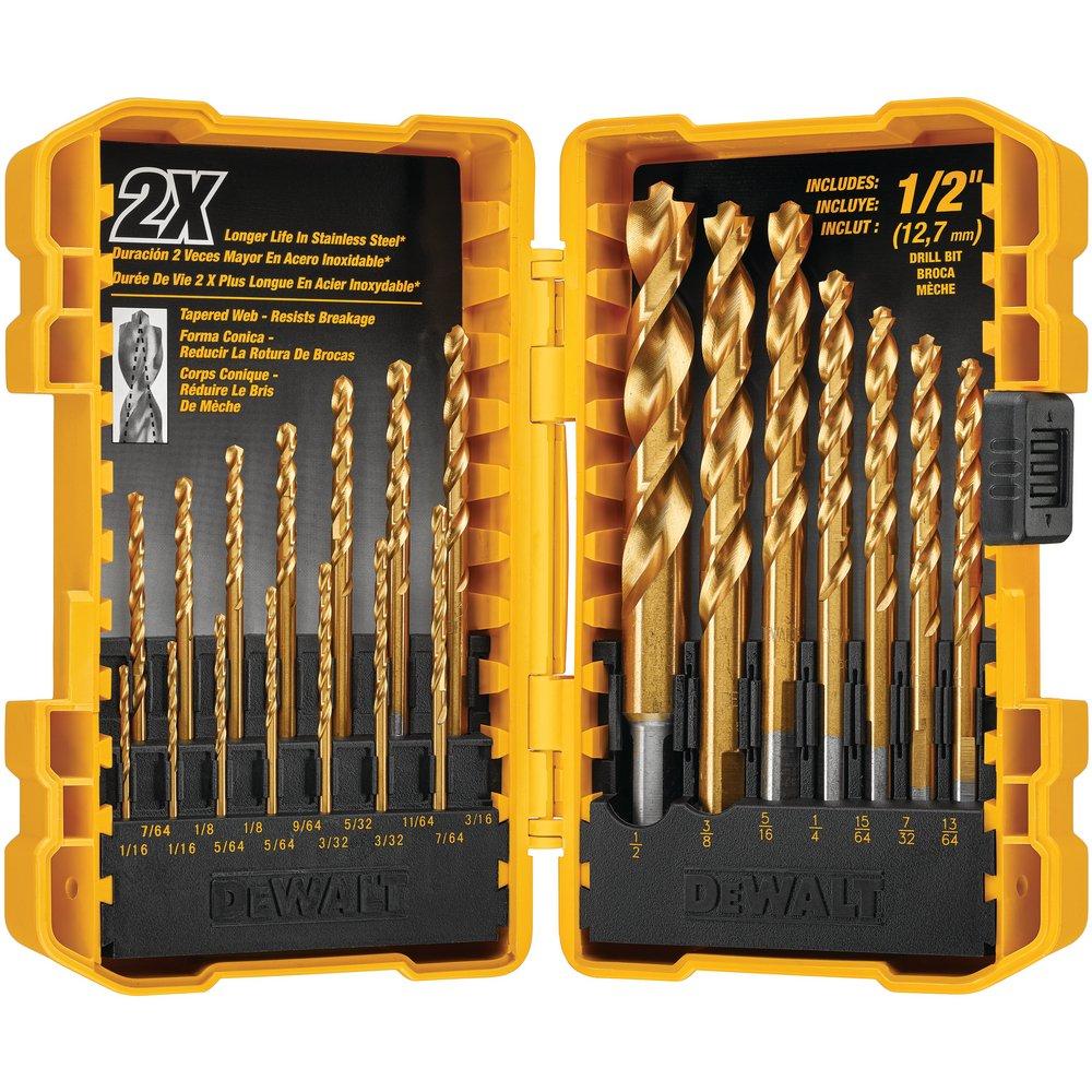 DEWALT 21 Piece Titannium Drill Bit Set 