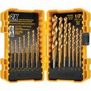 1/16 in - 1/2 in. 21 Piece Titannium Drill Bit Set