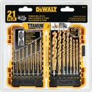DEWALT 21 Piece Titannium Drill Bit Set 