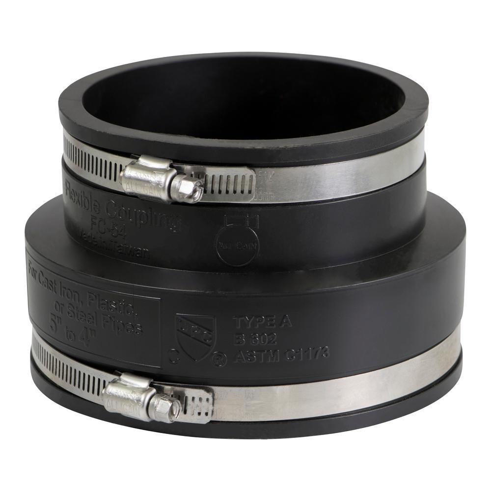 Contech Construction 16 ga Reducing Alloy Steel Coupling for Corrugated Pipe 