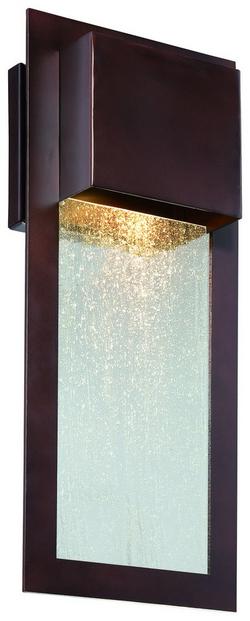 35 W 1-Light GU10 Sconce in Alder Bronze