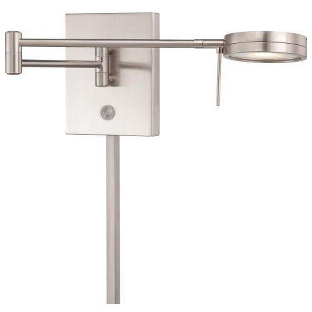 George Kovacs Brushed Nickel 8W 1-Light LED Wall Sconce 