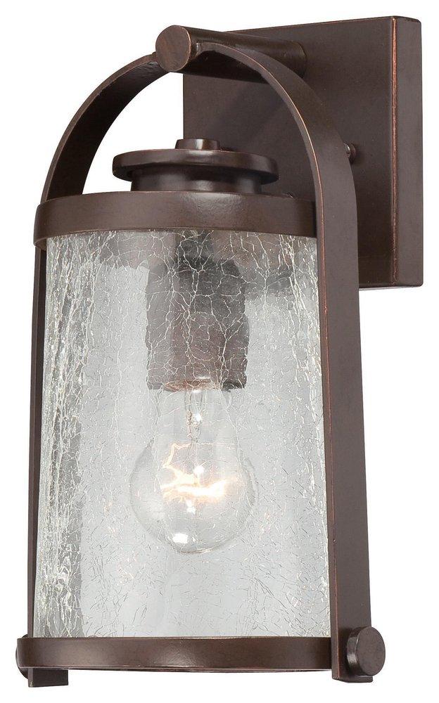 Minka Architectural Bronze with Copper Highlights 100 W 1-Light Medium Lantern 