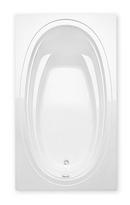 60 x 42 in. Whirlpool Drop-In Bathtub in White