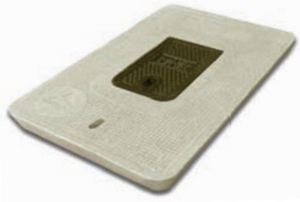 Armorcast Products Concrete Cover with Cast Iron Hinged Reader 