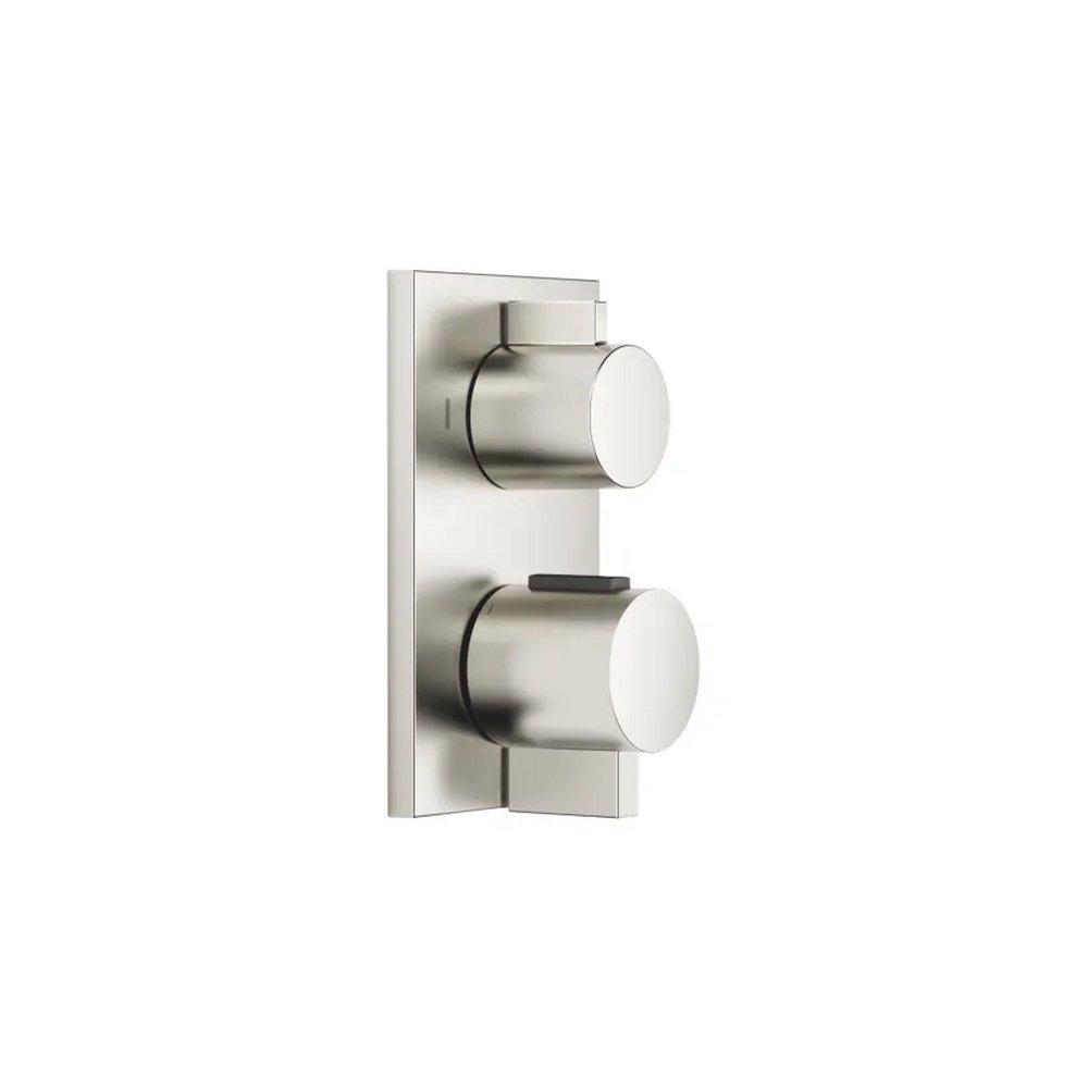 Dornbracht USA Platinum Matte Two Handle Thermostatic and Volume Control Valve Trim 