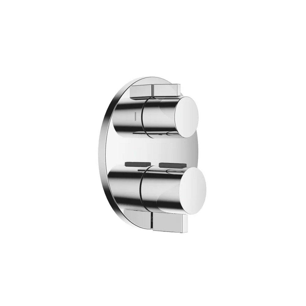 Dornbracht USA Polished Chrome Thermostatic Valve Trim with Double Lever Handle 