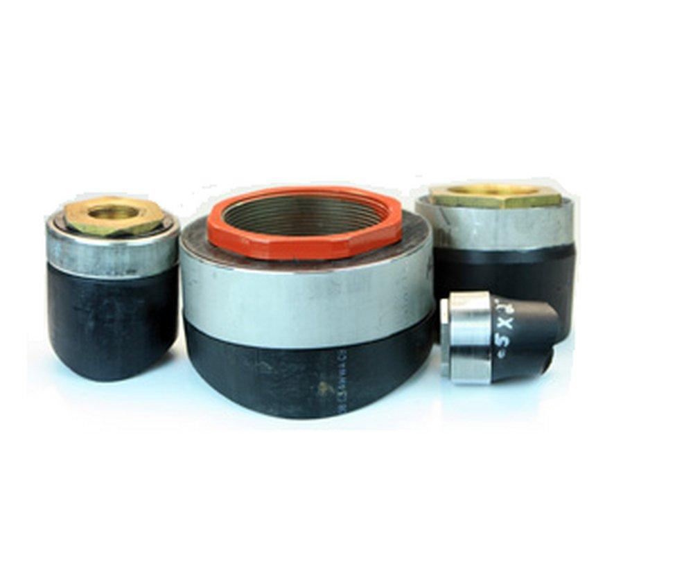 Poly-Cam 3 in. Threaded CC Tapping Bronze and HDPE Saddle 