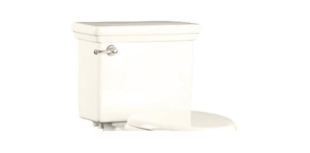 Signature Hardware Biscuit Toilet Tank with Rough-In Left-Hand Trip Lever 