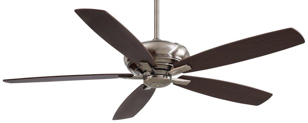 Minka Aire Pewter 5-Blade Ceiling Fan 