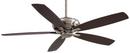 Minka Aire Pewter 5-Blade Ceiling Fan 