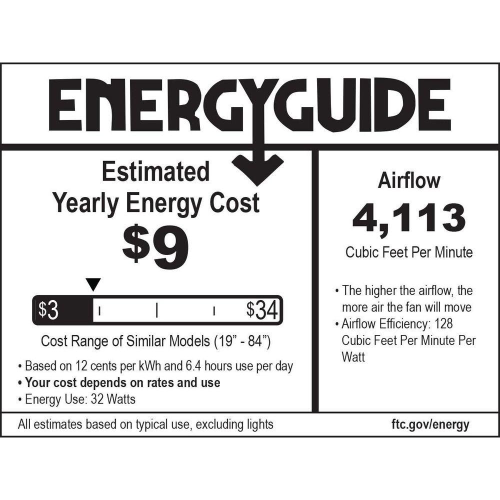 Minka Aire Kocoa 54 in. 3-Blade Ceiling Fan 