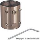 Downrod Coupler in Smoked Iron