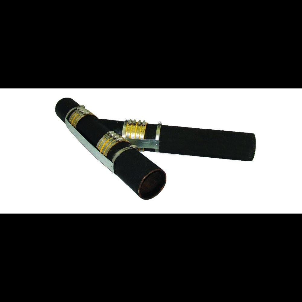 HoldRite&trade; Black 4 X 3 RETENTION BANDS HUBLESS Cast Iron WYE 