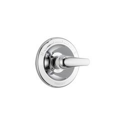 Single Handle Pressure Balancing Valve Trim in Polished Chrome