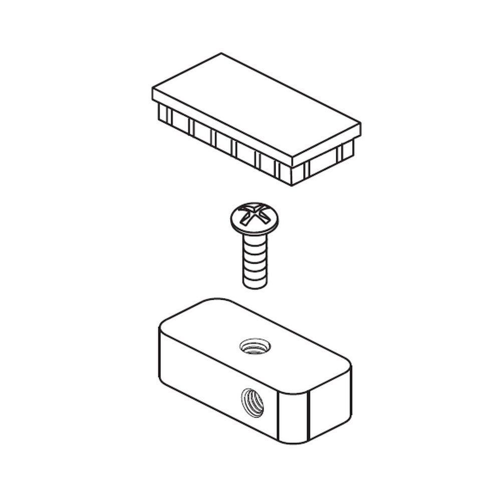 Delta Faucet Brilliance&reg; Champagne Bronze 63/100 in. End Cap 