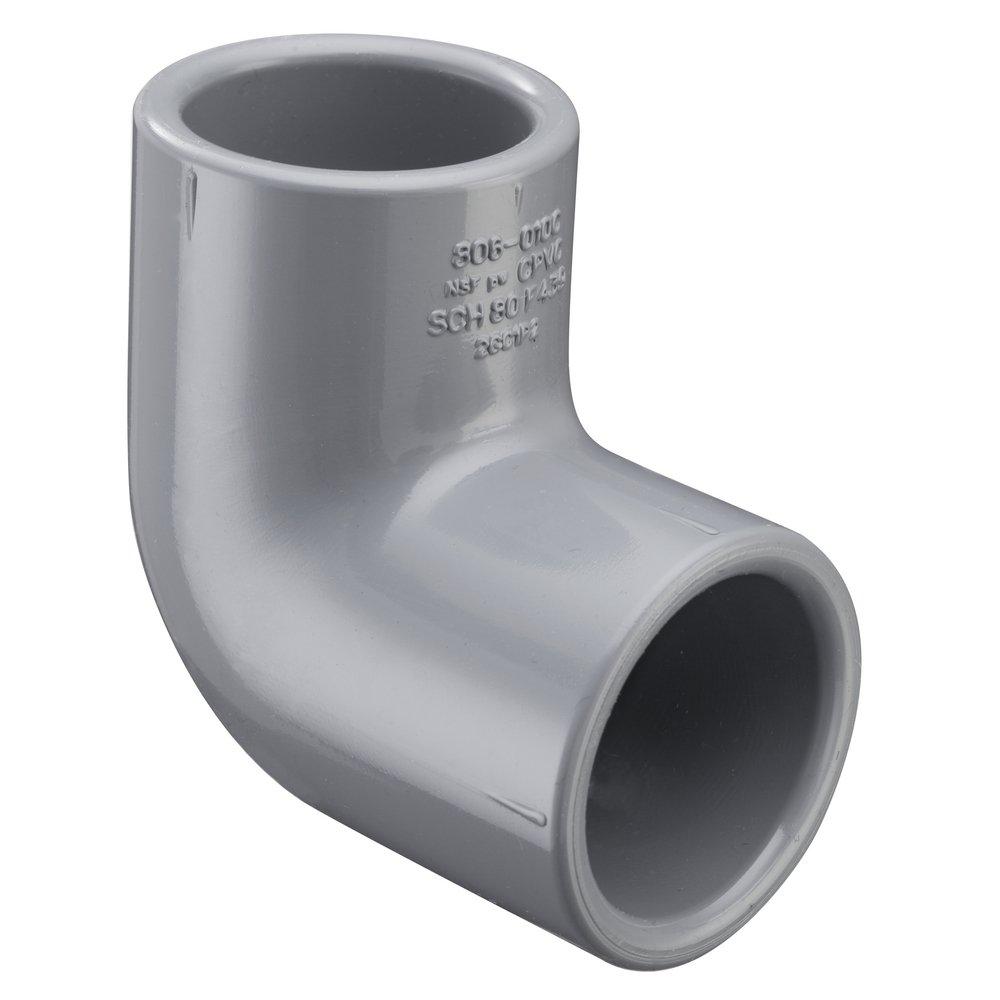Spears&reg; Manufacturing Company Grey Socket Schedule 80 CPVC 90 Degree Elbow 