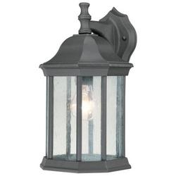 8 in. 100 W Medium Lantern in Black