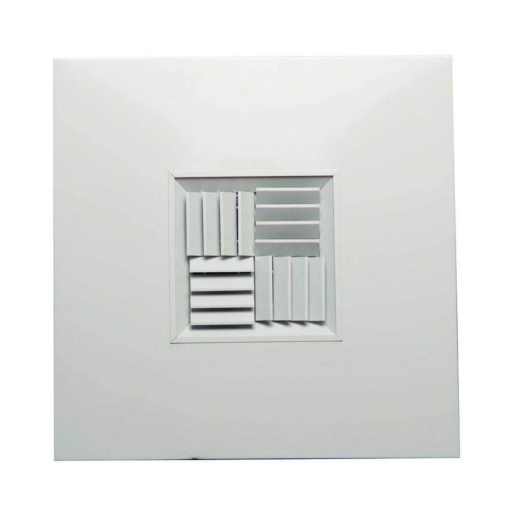 PROSELECT&reg; White Ceiling Diffuser in White Aluminum 