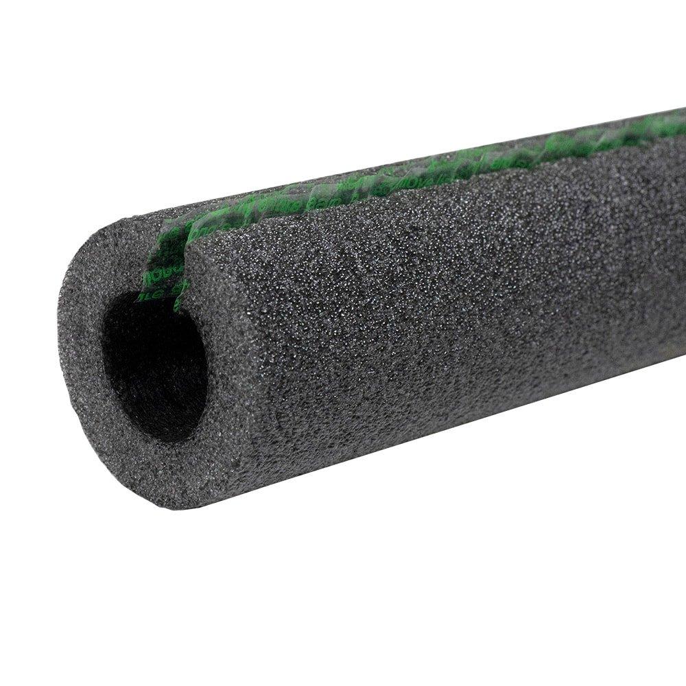 Jones Stephens Black 0.5 in. x 6 ft. -200 to 200 Deg F (-129 to 93 Deg C) Polyethylene Self-Sealing Pipe Insulation 