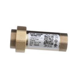3/4 in. x 3/4 in. Brass Union x FPT Dual Check Valve