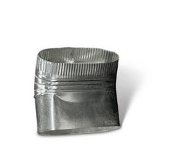 8 in. 30 ga 45 Degree Duct Elbow