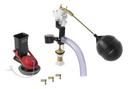 Float Valve Replacement Kit (Includes Fill Valve, Flush Valve, Flapper, and Gaskets)