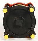 Romac Industries Black IPT Straight Epoxy Ductile Iron End Cap Coupling in Black 7.15 - 7.35 in. 