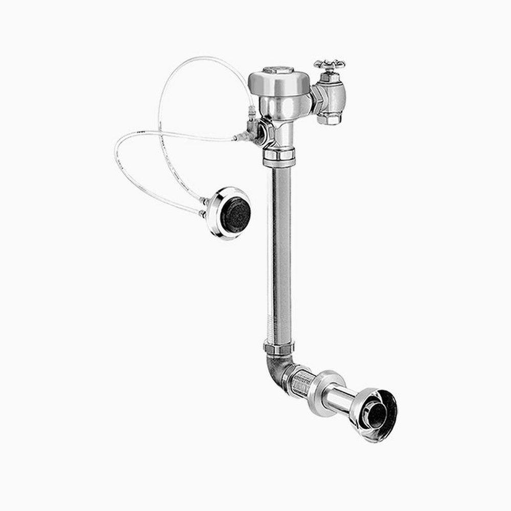 Sloan Valve Polished Chrome 10-3/4 in. 1.6 gpf Concealed Manual Hydraulic Flushometer 