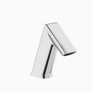 0.5 gpm Plug In Sensor Bathroom Sink Faucet with 4 in. Trim Plate & Back Check Tee in Polished Chrome