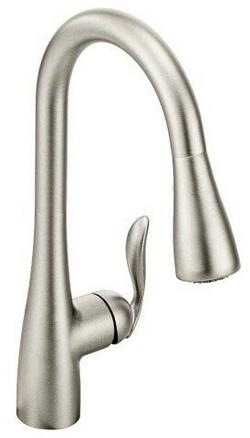 Single Handle Pull Down Kitchen Faucet in Spot Resist&trade; Stainless