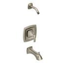 Moen Brushed Nickel Single Handle Bathtub & Shower Faucet (Trim Only) 